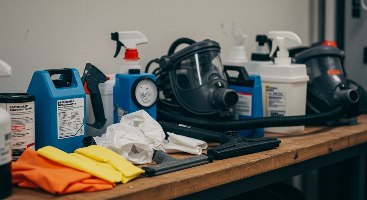 Professional Mold Removal Tools